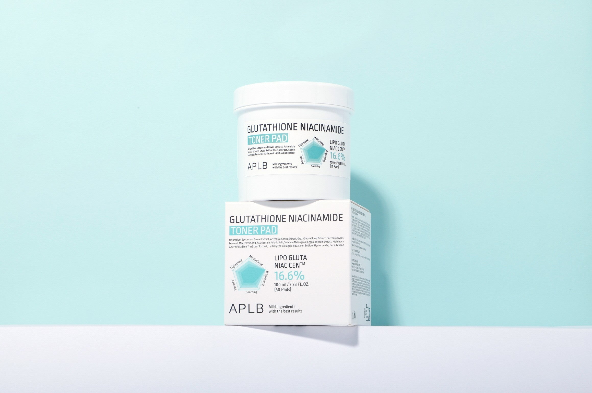 GLUTATHIONE NIACINAMIDE TONER PAD